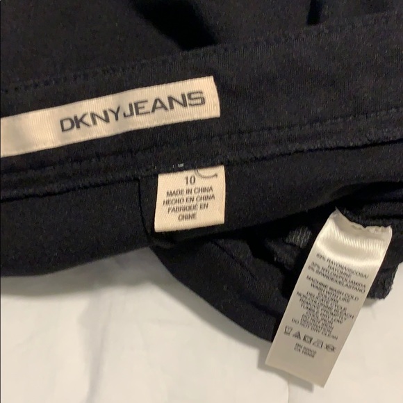 DKNY Jeans | Black Leggins | Size 10 - Picture 5 of 10